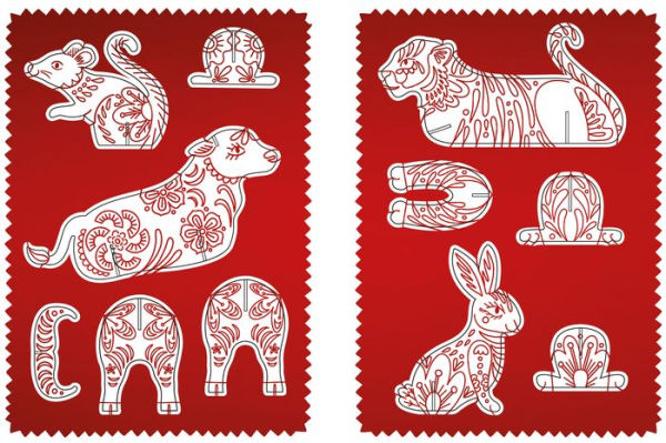 Press Out and Decorate: Chinese Zodiac