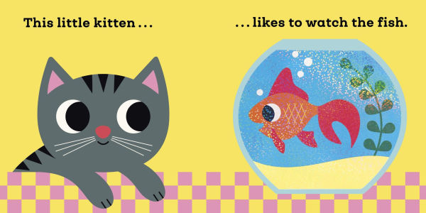 This Little Kitten: A Touch and Feel Book