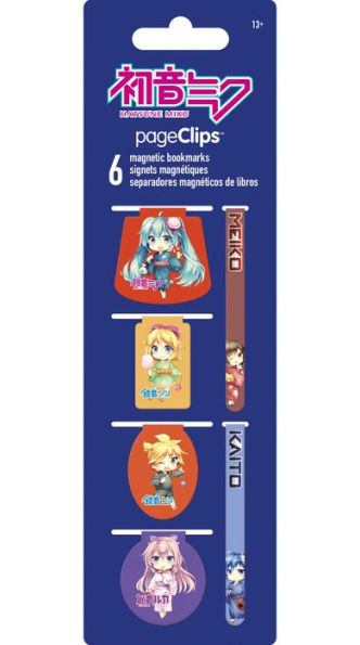 Hatsune Miku Magnetic Page Clips