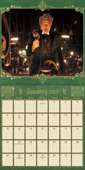 2025 Wicked Movie Wall Calendar