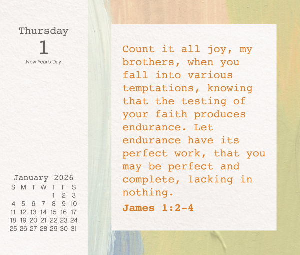 2026 Bible Verses Box