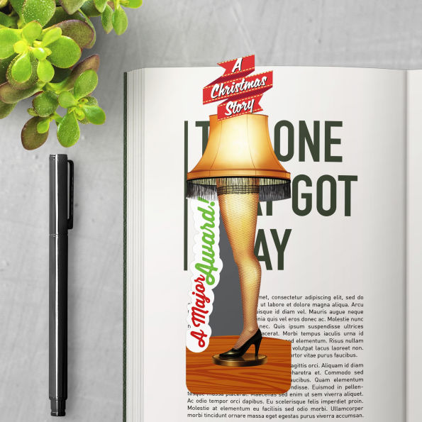 A Christmas Story Leg Lamp Bookmark