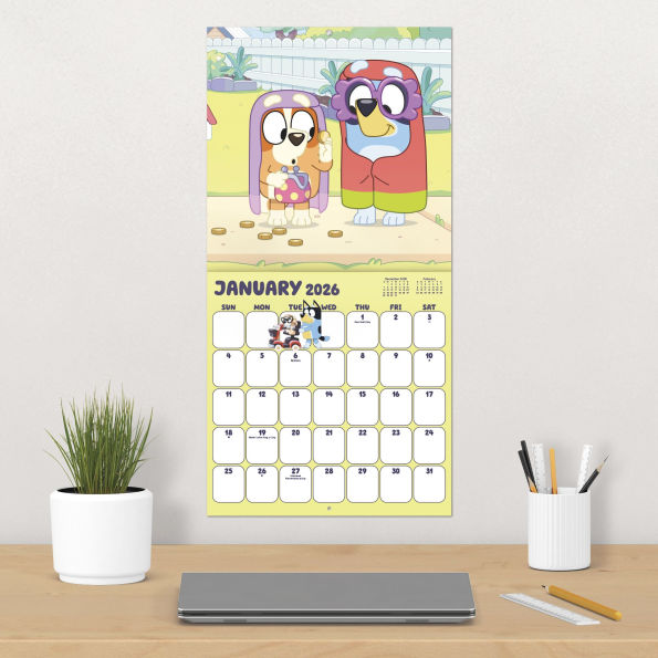 2026 Bluey Wall Calendar