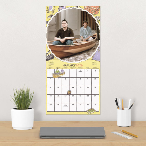 2026 Friends Wall Calendar