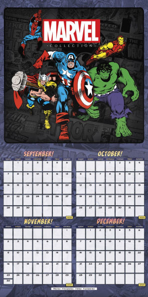 2026 Marvel Wall Calendar