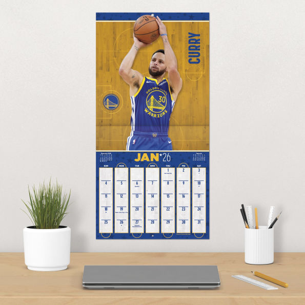 2026 NBA Superstars Wall Calendar