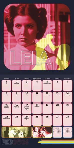 2026 Star Wars Wall Calendar