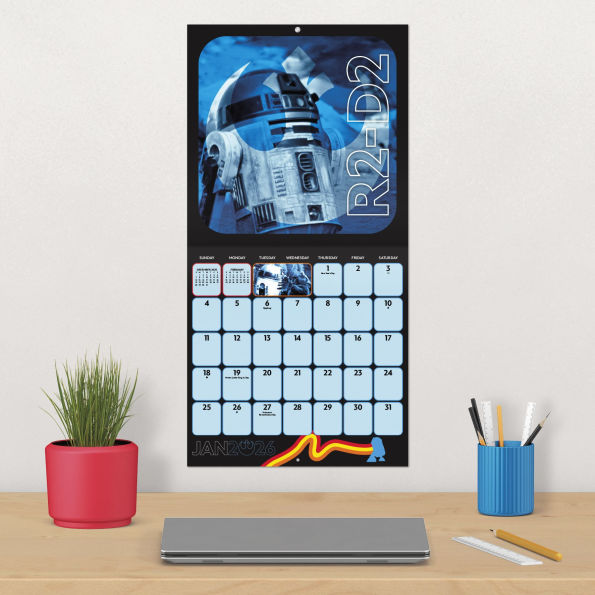 2026 Star Wars Wall Calendar