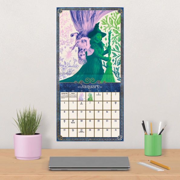 2026 Wicked 2 Wall Calendar