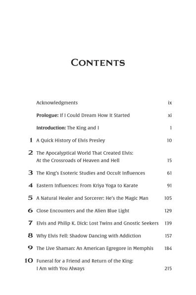 the Occult Elvis: Mystical and Magical Life of King