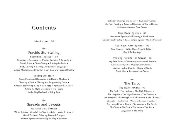 Tarot as Storyteller: Psychic Development, Cartomancy, and Reading the Web of Fate