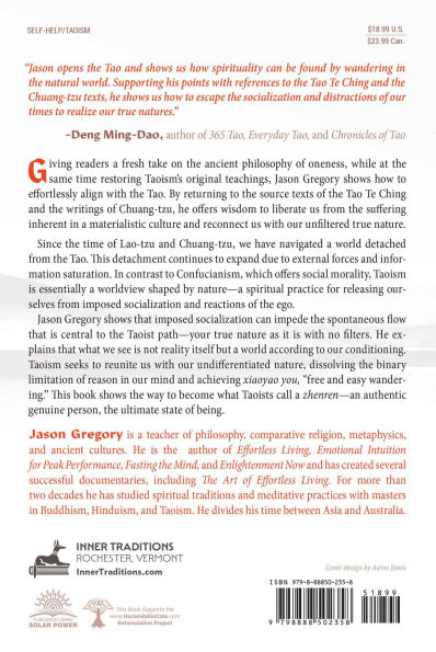 The Tradition of Natural Taoism: Way Free and Easy Wandering Oneness