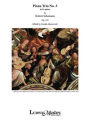 Piano Trio No. 3 in G minor, Op. 110: Conductor Score & Parts