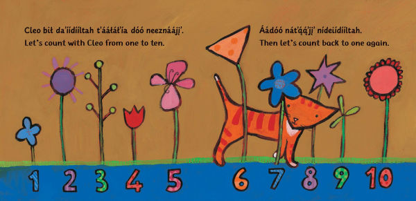 Cleo's Numbers (Bilingual Navajo & English)