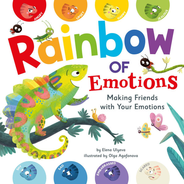 Rainbow of Emotions Board Book and Blocks Set