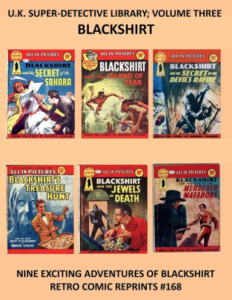 U.K. SUPER-DETECTIVE LIBRARY; VOLUME THREE BLACKSHIRT