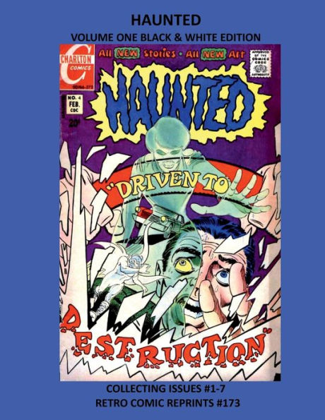 HAUNTED VOLUME ONE BLACK & WHITE EDITION: COLLECTING ISSUES #1-7 RETRO COMIC REPRINTS #173