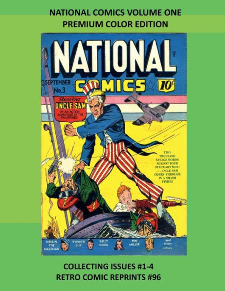 NATIONAL COMICS VOLUME ONE PREMIUM COLOR EDITION: COLLECTING ISSUES #1-4 RETRO COMIC REPRINTS #96