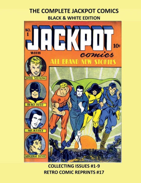 THE COMPLETE JACKPOT COMICS BLACK & WHITE EDITION: COLLECTING ISSUES #1-9 RETRO COMIC REPRINTS #17