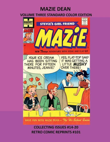 MAZIE DEAN VOLUME THREE STANDARD COLOR EDITION: COLLECTING ISSUES #14-20 RETRO COMIC REPRINTS #101