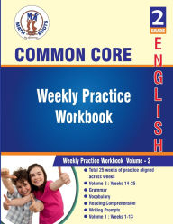 Title: 2nd Grade Common Core ELA Test Prep: Weekly Practice Work Book , Volume 2:, Author: Math-knots