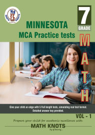 Title: Minnesota State (MCA) Comprehensive Assessment , 7th Grade MATH Practice Tests ,Volume 1, Author: Gowri Vemuri