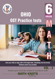 Title: OHIO (OST) ,6th Grade MATH Practice Tests ,Volume 2, Author: Gowri Vemuri