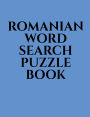 Romanian Word Search Puzzle Book
