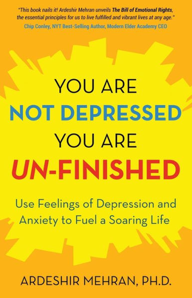 You Are Not Depressed. Un-Finished.: Use Feelings of Depression and Anxiety to Fuel a Soaring Life.