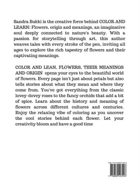 COLOR AND LEARN; Flowers, their meanings and origin