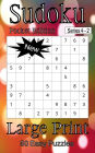Sudoku Series 4 Pocket Edition - Puzzle Book for Adults - Easy - 50 puzzles - Large Print - Book 2