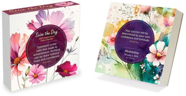 2025 Seize the Day Daily Desktop Calendar