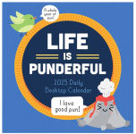 Alternative view 1 of 2025 Puns of Fun Daily Desktop Calendar