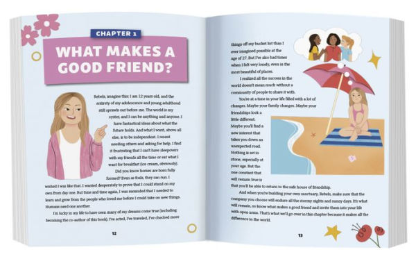 Rebel Girls All Things Friendship: A Guide to Celebrating Old Friends, Making New Ones, and Navigating Sticky Social Situations