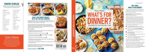 Taste of Home What's For Dinner?: 358 RECIPES THAT ANSWER THE AGE-OLD QUESTION HOME COOKS FACE THE MOST!