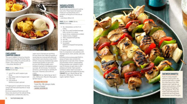 Taste of Home Ultimate Outdoor Cookbook: TAKE A BITE OUT OF SUMMER WITH 394 GRILLED GREATS, PICNIC CLASSICS, BON-FIRE TREATS, POOLSIDE MUNCHIES AND MORE!