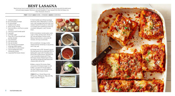 Taste of Home Made From Scratch: 275 Recipes Heirloom and Copycat Favorites Nutrition Facts Included