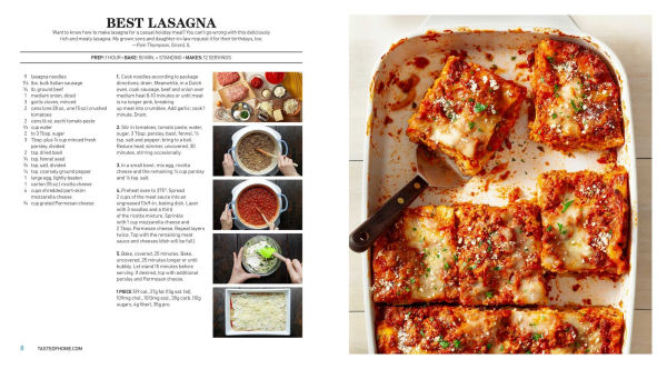 Taste of Home Made From Scratch: 275 Recipes Heirloom and Copycat Favorites Nutrition Facts Included