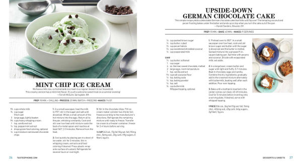 Taste of Home Made From Scratch: 275 Recipes Heirloom and Copycat Favorites Nutrition Facts Included