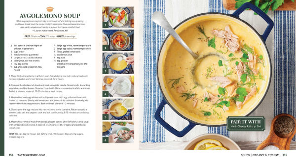 Taste of Home Soups & Breads: 200+ Comforting Recipes for Soups, Stews, Chowders, and Homemade Breads