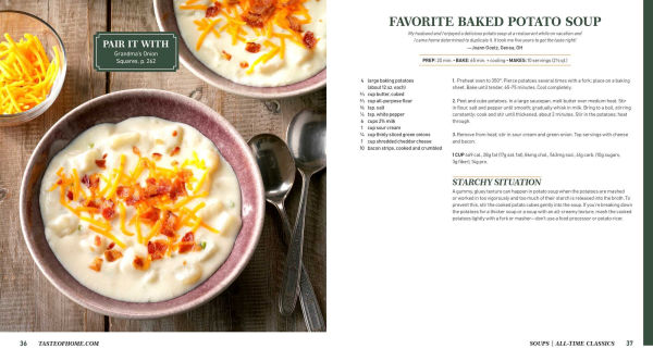 Taste of Home Soups & Breads: 200+ Comforting Recipes for Soups, Stews, Chowders, and Homemade Breads