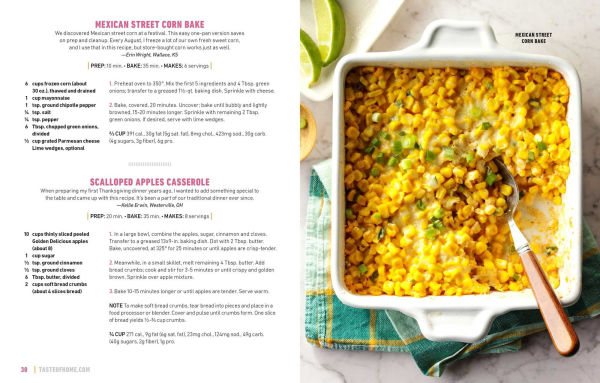 Taste of Home Casseroles: Over 150 Easy Meal in One Recipes Bonus Chapter Includes 8x8 Casseroles