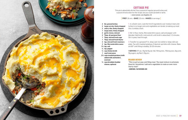 Taste of Home Casseroles: Over 150 Easy Meal in One Recipes Bonus Chapter Includes 8x8 Casseroles