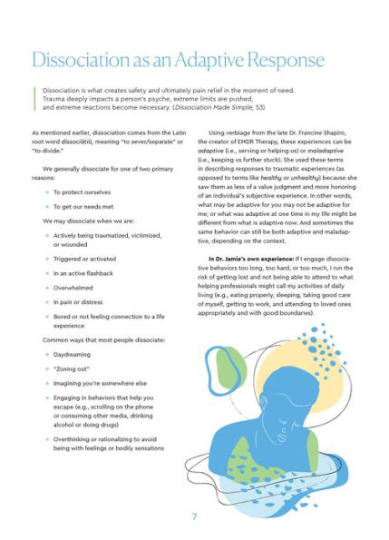 The Dissociation Made Simple Flipchart: A Visual Guide for Clinicians Working with Dissociative Clients--Addresses dissociation as a symptom of CPTSD, OSDD, DID, and trauma