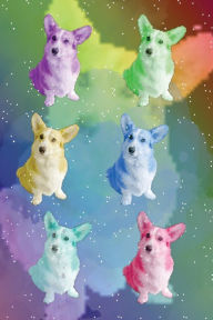 Title: Rainbow Galaxy Corgi Dog Notebook, Author: Chloe Sozo