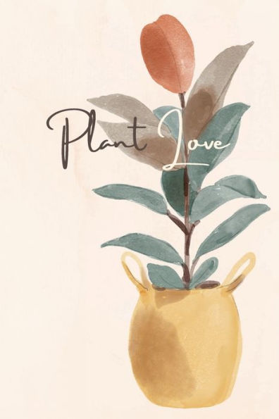 "Plant Love" Plant Lover Notebook for Plant Moms