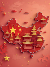 Title: Red Chinese Map with Flag Notebook 100 Lined Pages Journal for Creative Writing Taking Notes Asian Countries Culture: Pagoda China School Supplies for Chinese Class Learning Languages History Culture Geography Prayer Journal Sermon Notes, Author: Chloe Sozo