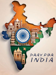 Title: Map of India Prayer Journal, 