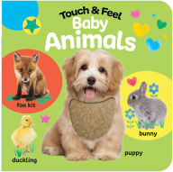 Title: Touch & Feel Baby Animals, Author: Rose Nestling