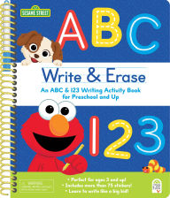 Title: Sesame Street Write & Erase ABC and 123, Author: Cottage Door Press